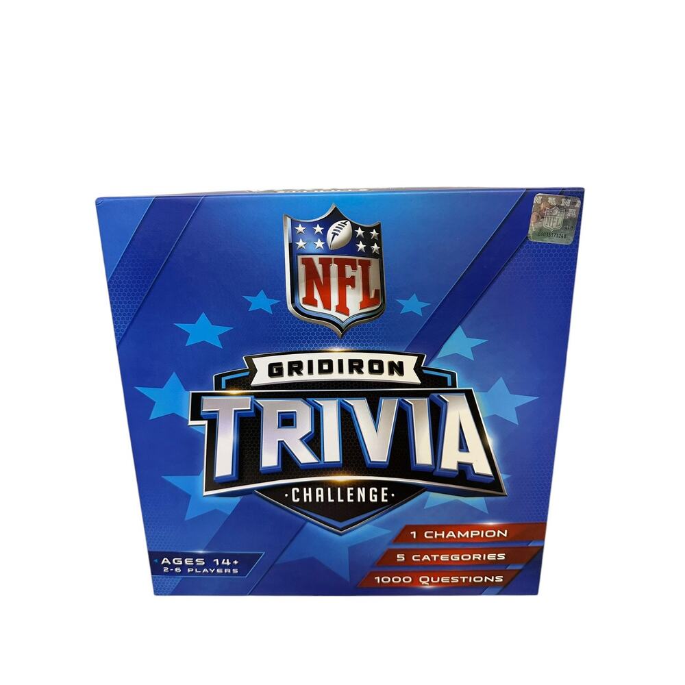 NFL Gridiron Trivia Challenge Board Game NEW NIB Toy Football Sports Family